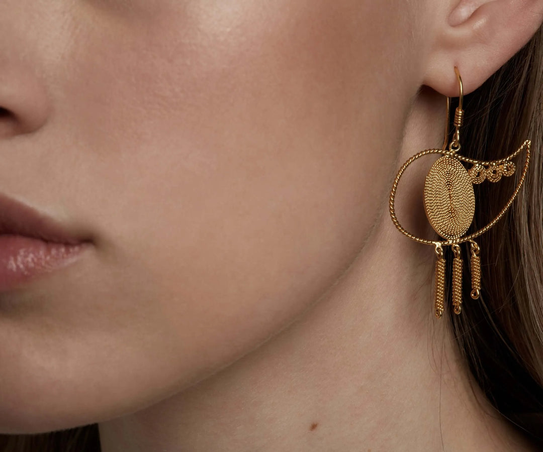 Poulia Earrings - IM x Zeus & Dione - Ileana Makri store