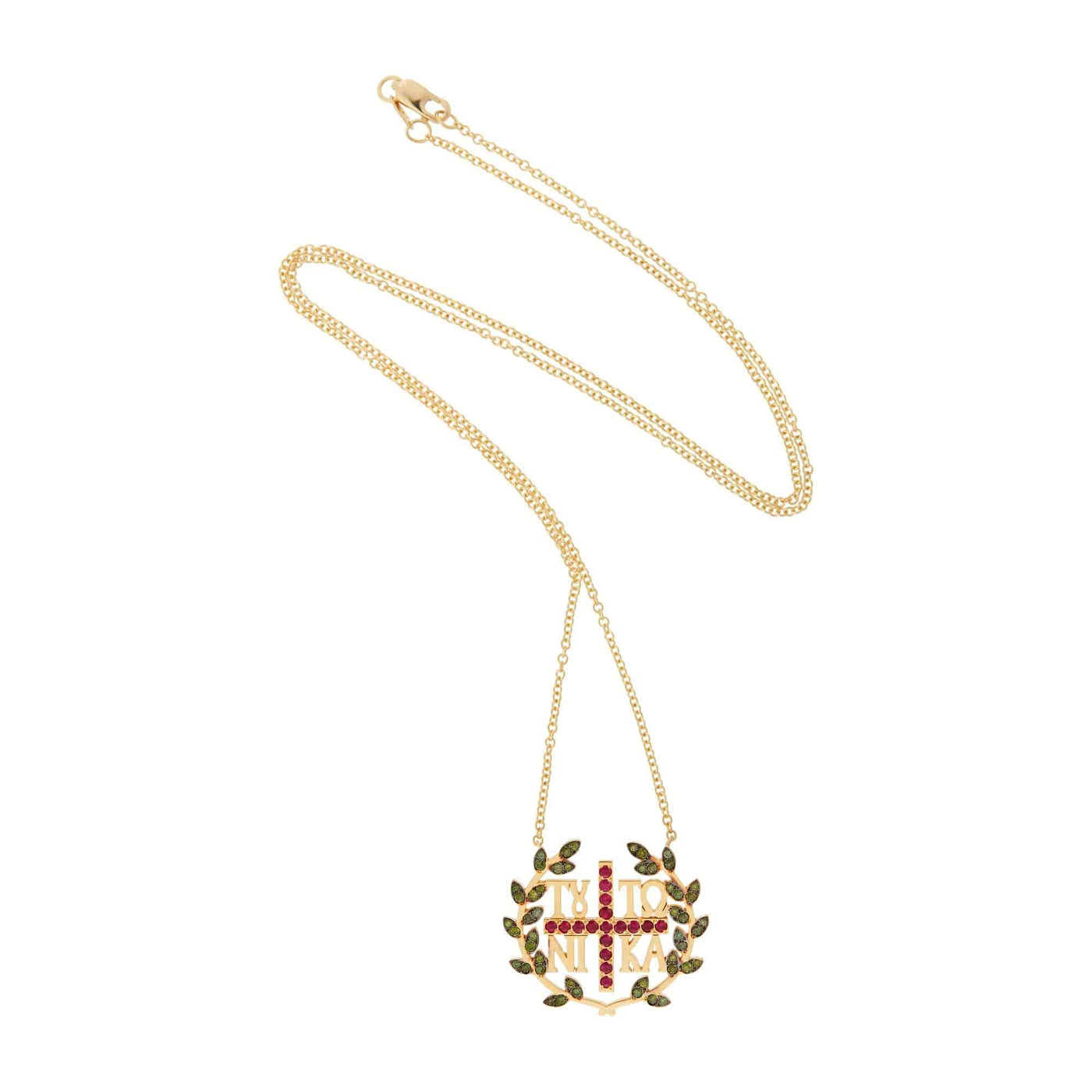 In this sign conquer Necklace - 1821 Liberty - Ileana Makri store