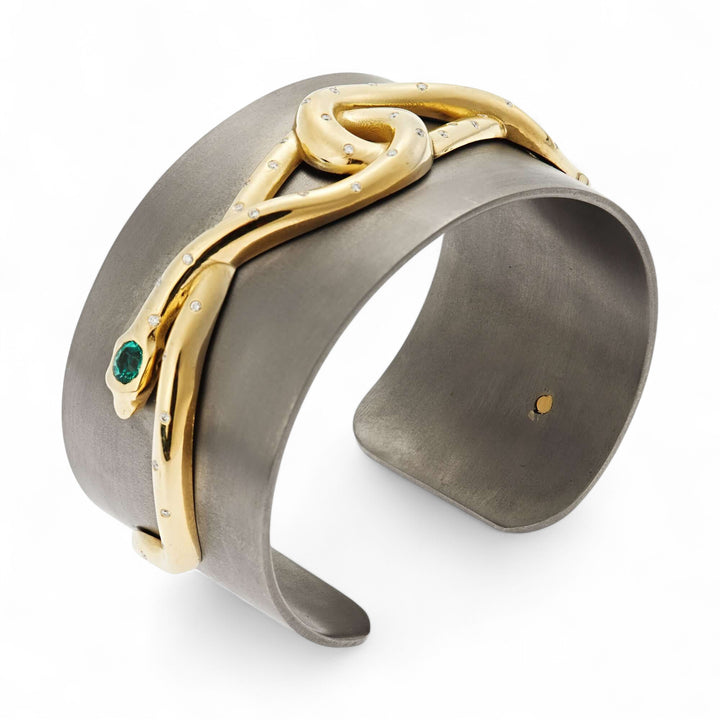 Infinity Snakes Cuff