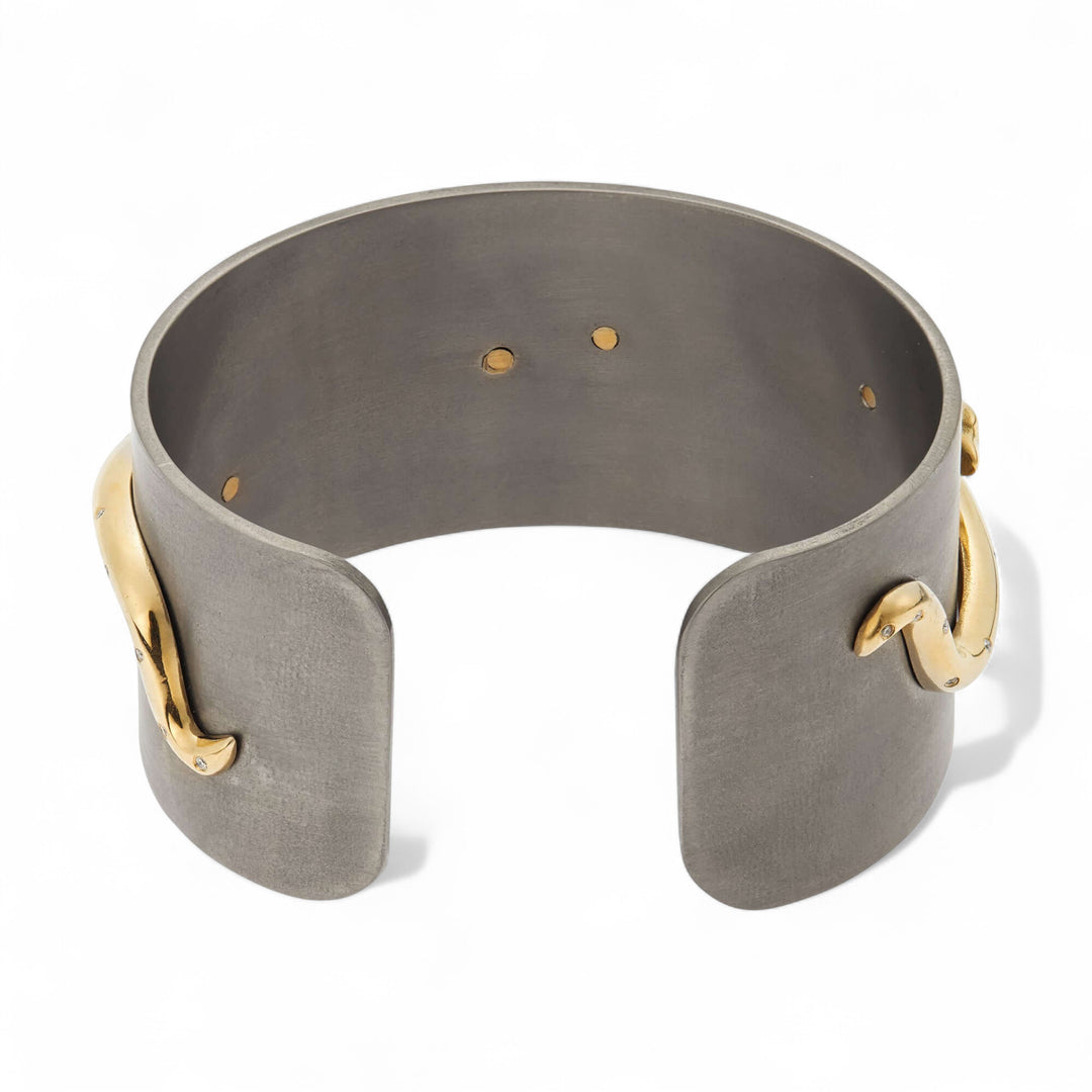 Infinity Snakes Cuff