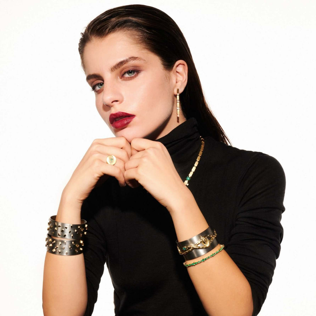 Infinity Snakes Cuff - SNAKES - Ileana Makri