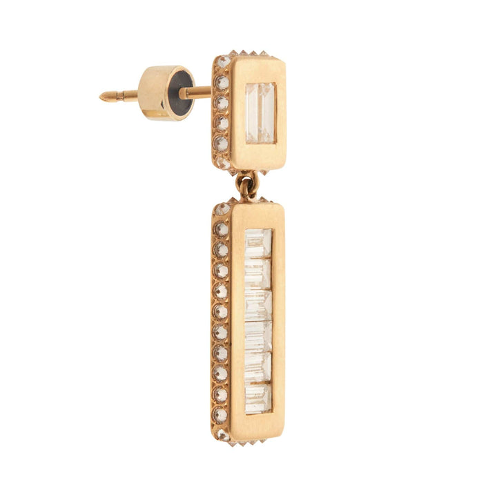 Inverted Oblong Tile Earrings Y - D - Tile - Ileana Makri