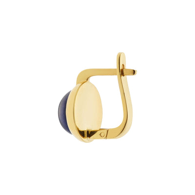 Iolite Plug Earrings - M - Exclusive - Ileana Makri store