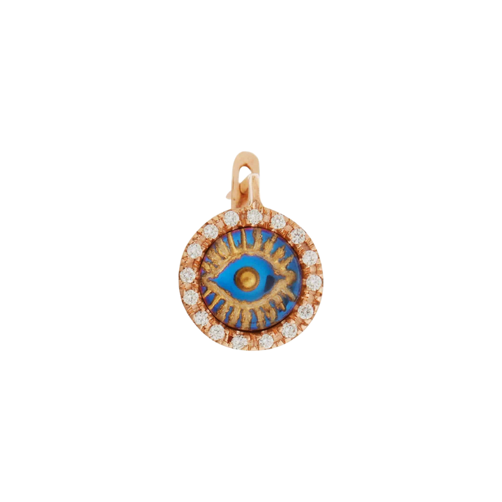 Iredescent Eye Earings - D - EVIL EYE - Ileana Makri