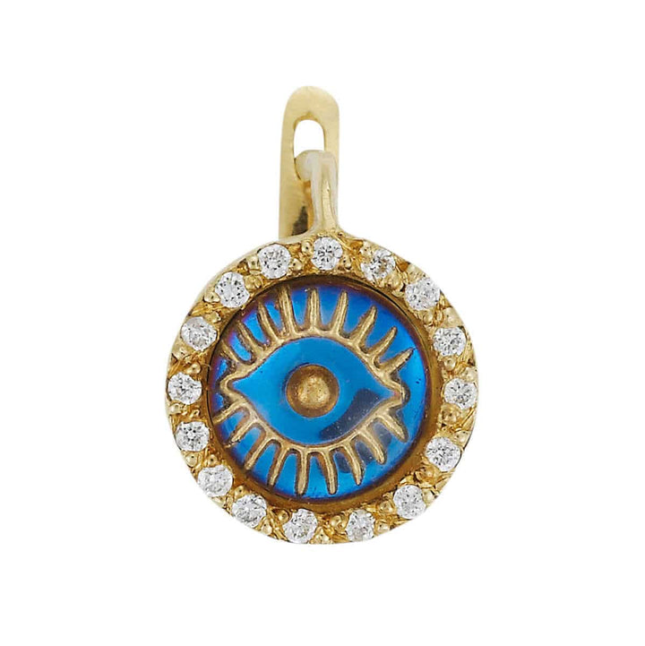 Iredescent Eye Earings - D - EVIL EYE - Ileana Makri