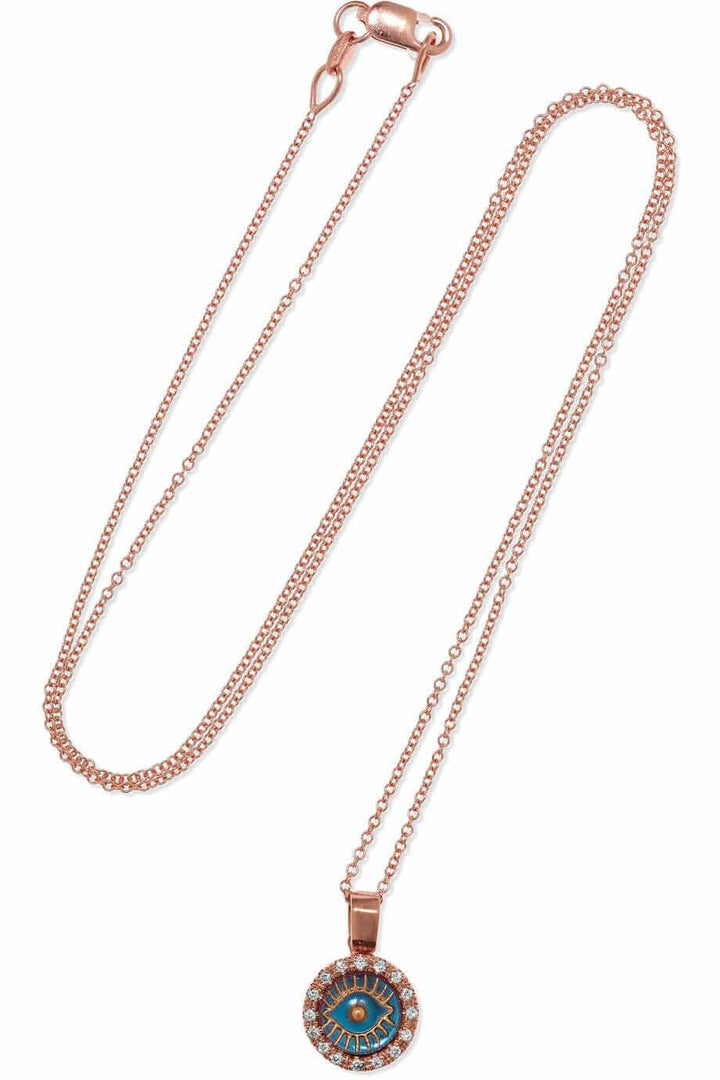 Iridescent Evil Eye Pendant P - D - EVIL EYE - Ileana Makri