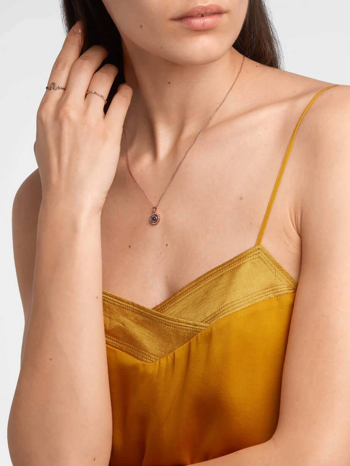 Iridescent Evil Eye Pendant P - D - EVIL EYE - Ileana Makri