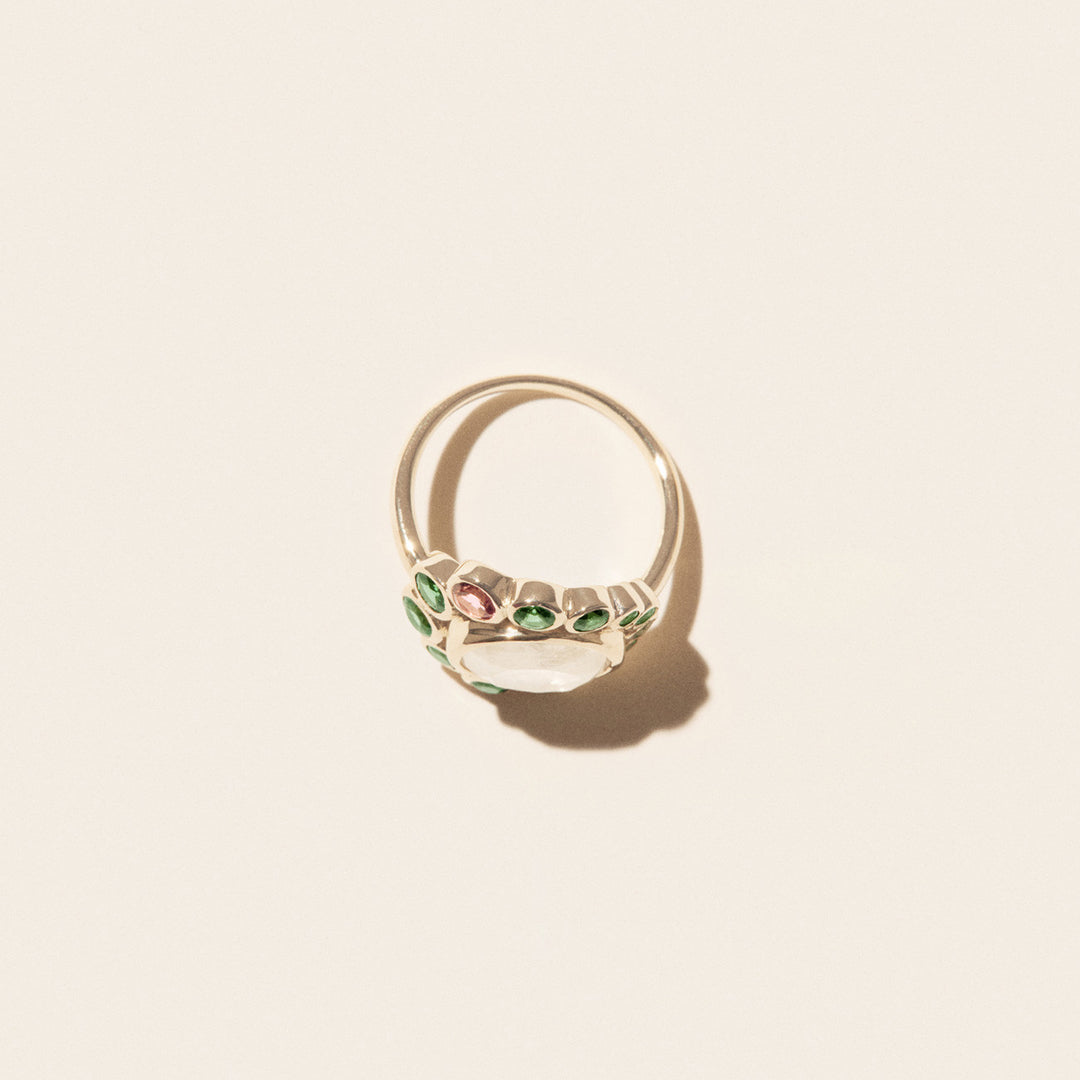 Jasmine Tsavorite Ring