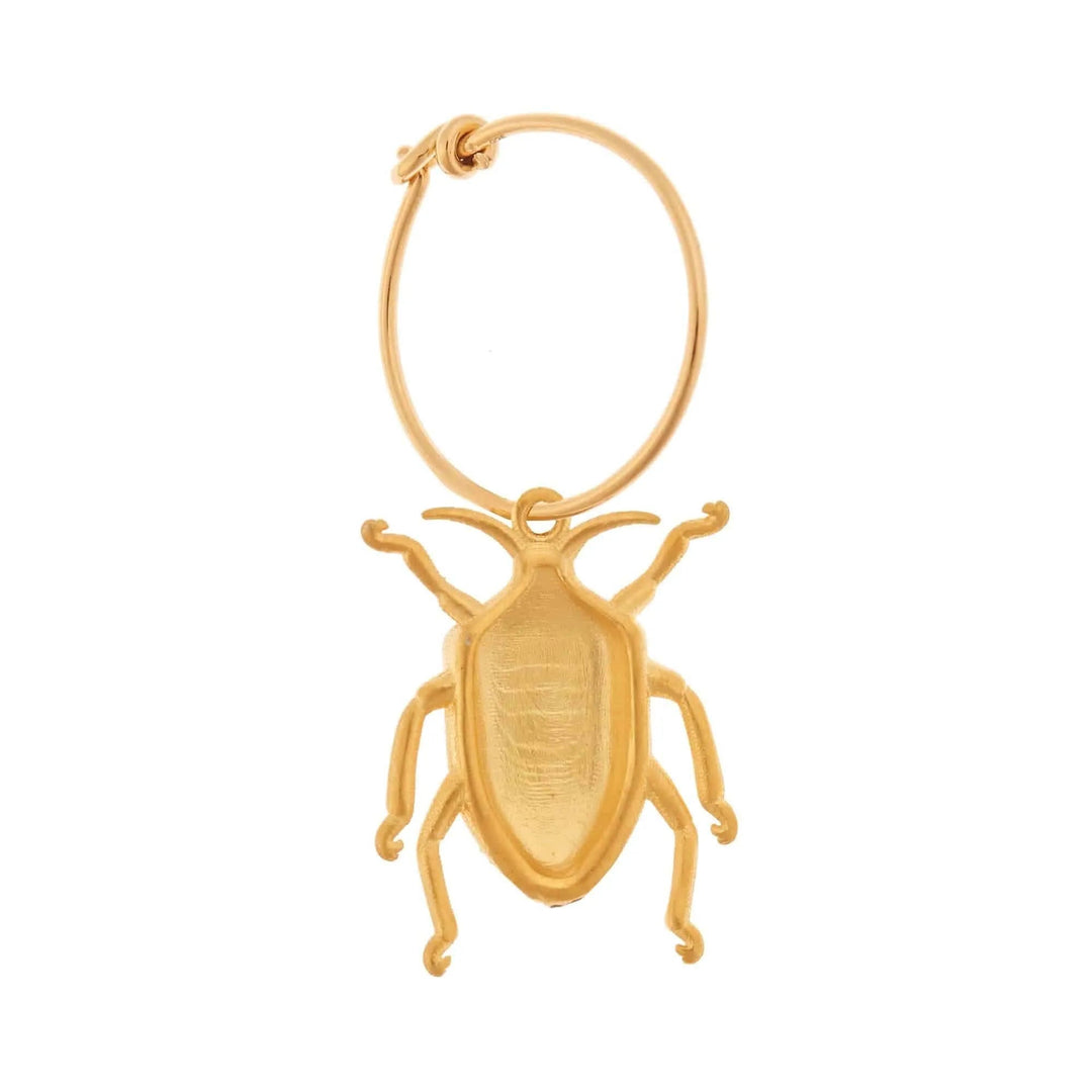 Jewel Beetle Hoops Pink Green - Eye M Jungle - Ileana Makri