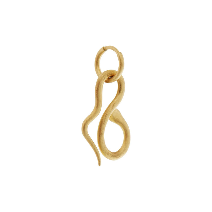 Jungle Snake Hoop Earrings - SNAKES - Ileana Makri