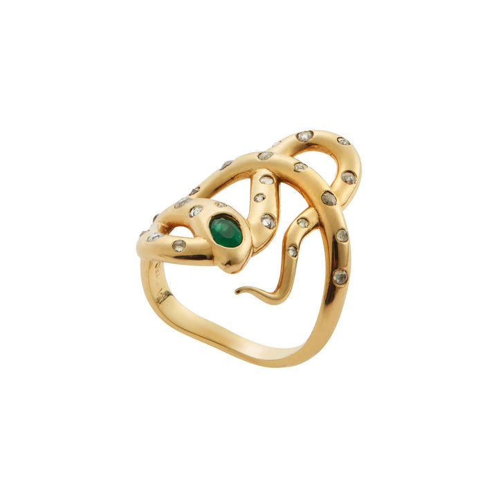 Jungle Snake Ring - SNAKES - Ileana Makri
