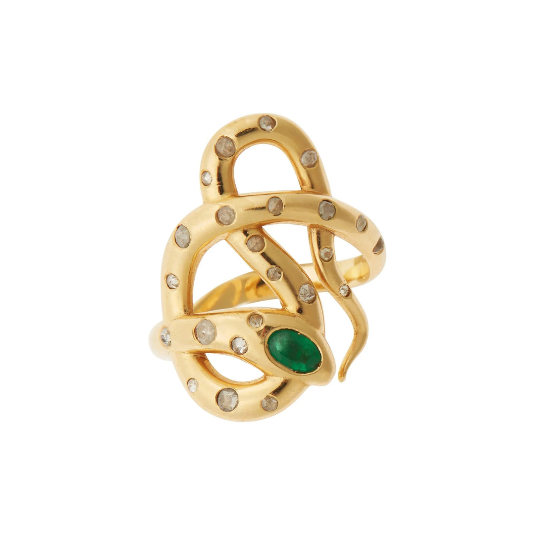 Jungle Snake Ring - SNAKES - Ileana Makri