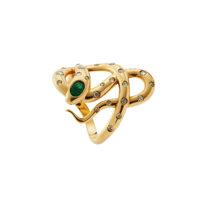 Jungle Snake Ring - SNAKES - Ileana Makri