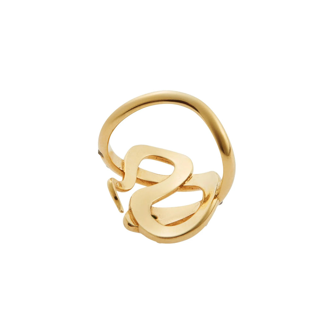 Jungle Snake Ring - SNAKES - Ileana Makri