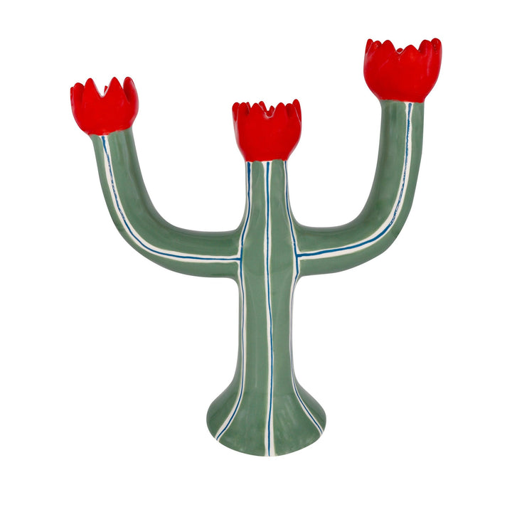 Tulip Khaki Candleholder