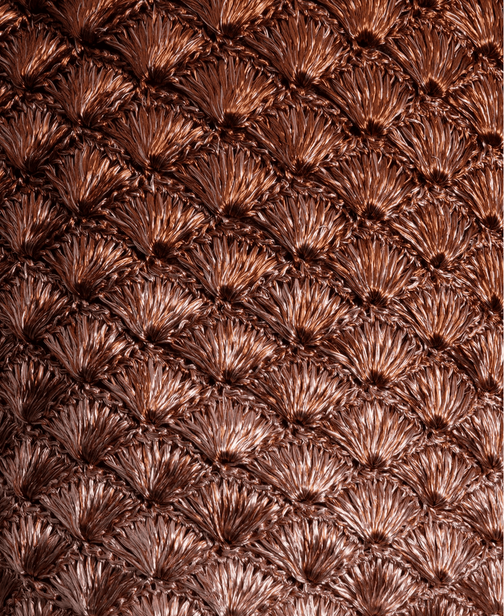 Kaia Clutch Rose Gold & Copper - Verdi - Ileana Makri