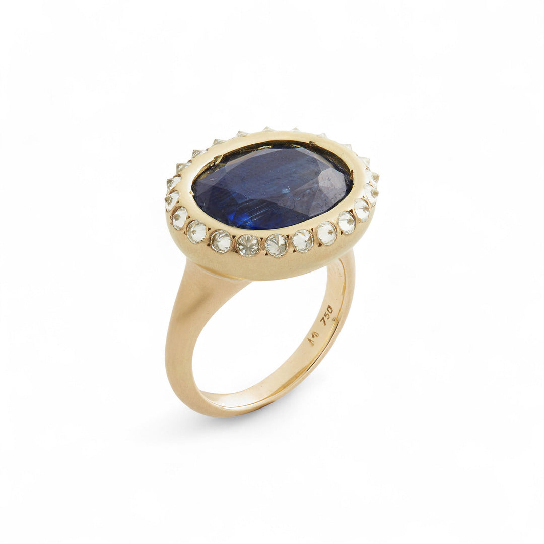 Kyanite Flame Ring - One of a Kind - Ileana Makri