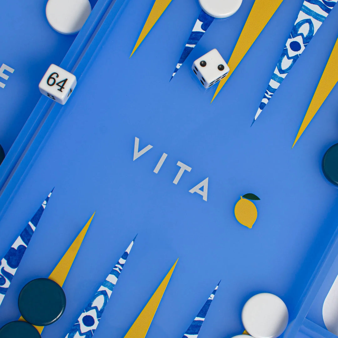 La Dolce Vita Backgammon - MaisonGames - Ileana Makri store