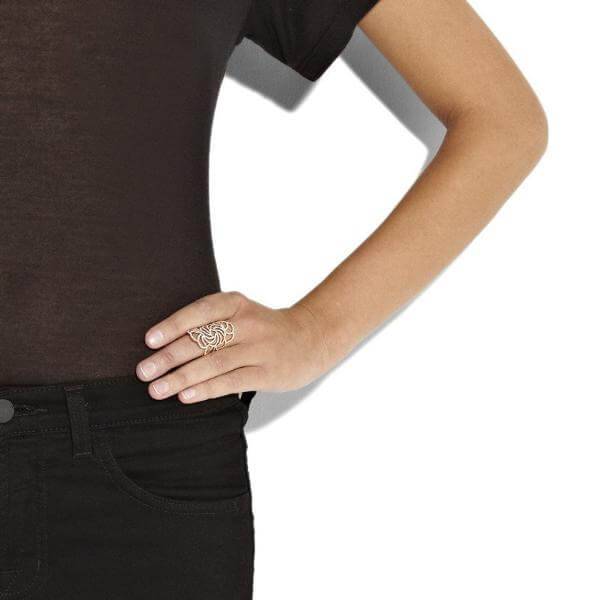 Lace Ring P - D - Lace - Ileana Makri