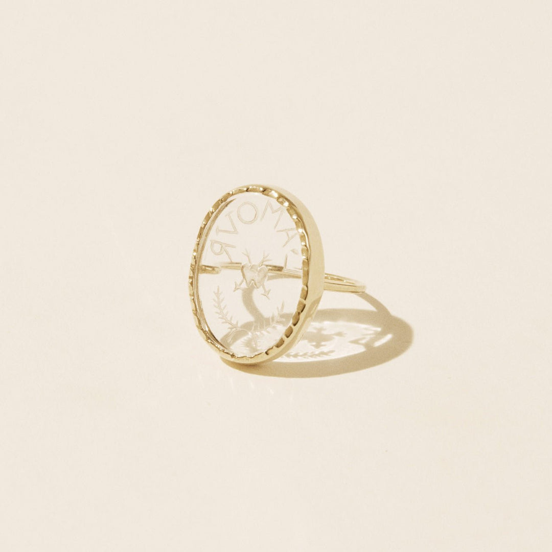 L'Amour Crystal Ring - Pascale Monvoisin - Ileana Makri