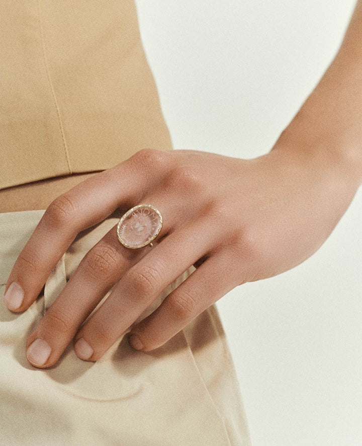 L'Amour Crystal Ring - Pascale Monvoisin - Ileana Makri