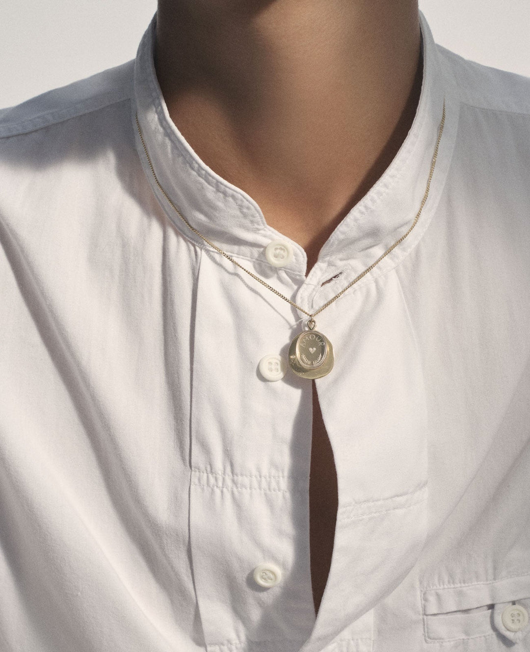 L'amour Gold Necklace - Pascale Monvoisin - Ileana Makri