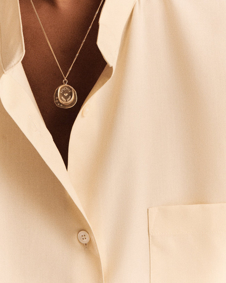 L'amour Gold Necklace - Pascale Monvoisin - Ileana Makri