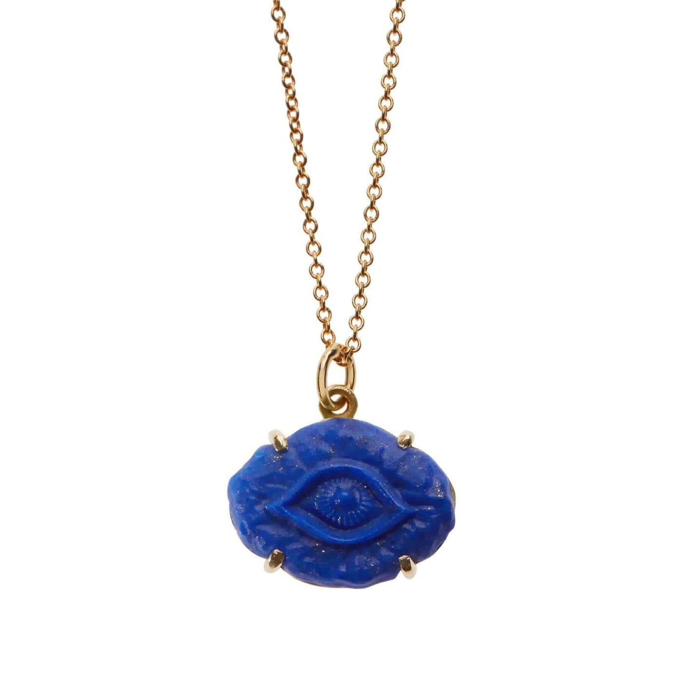 Lapis Lazuli Evil Eye - Exclusive - Ileana Makri store