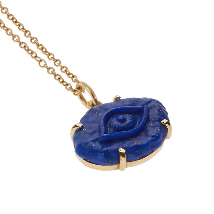 Lapis Lazuli Evil Eye - Exclusive - Ileana Makri store