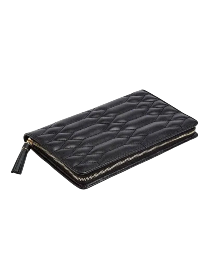 Large Caroline Jewellery Portfolio Black - WOLF - Ileana Makri
