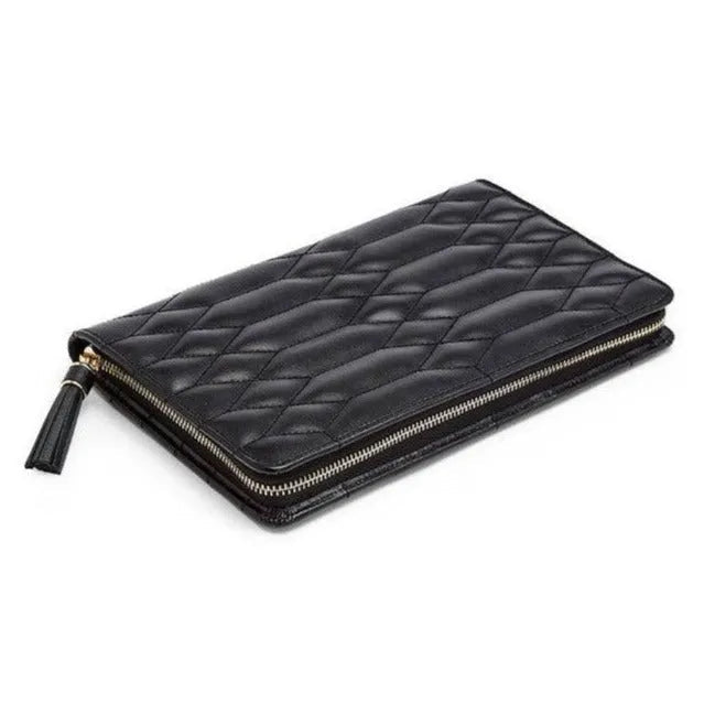 Large Caroline Jewellery Portfolio Black - WOLF - Ileana Makri