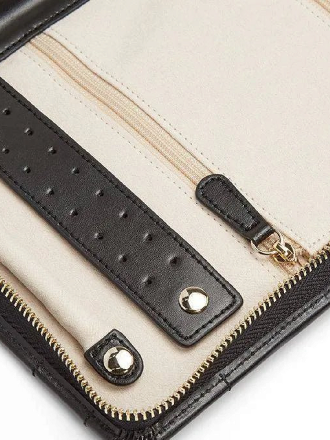 Large Caroline Jewellery Portfolio Black - WOLF - Ileana Makri