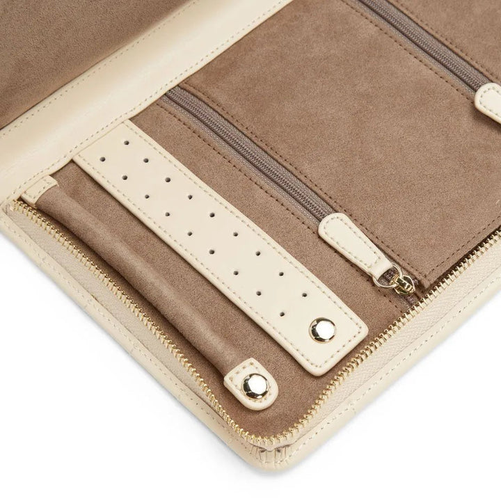 Large Caroline Jewellery Portfolio Ivory - WOLF - Ileana Makri