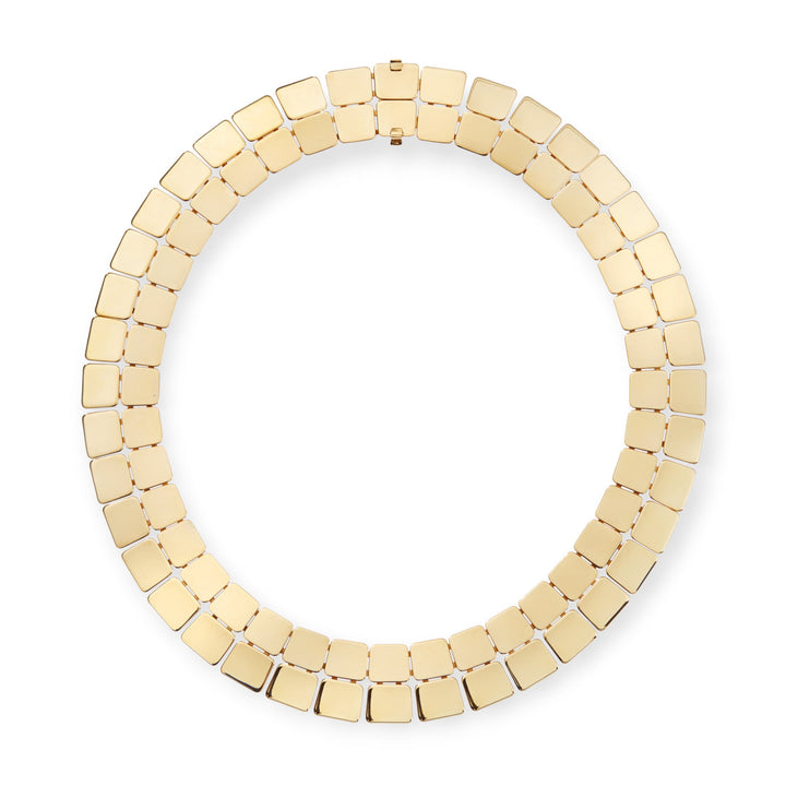 Large Double Tile Necklace (39cm) - Tile - Ileana Makri