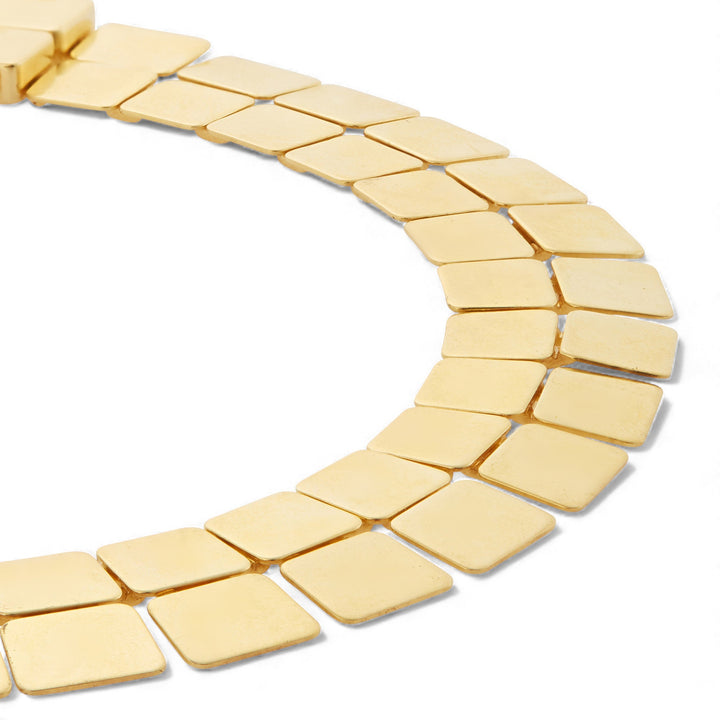 Large Double Tile Necklace (39cm) - Tile - Ileana Makri