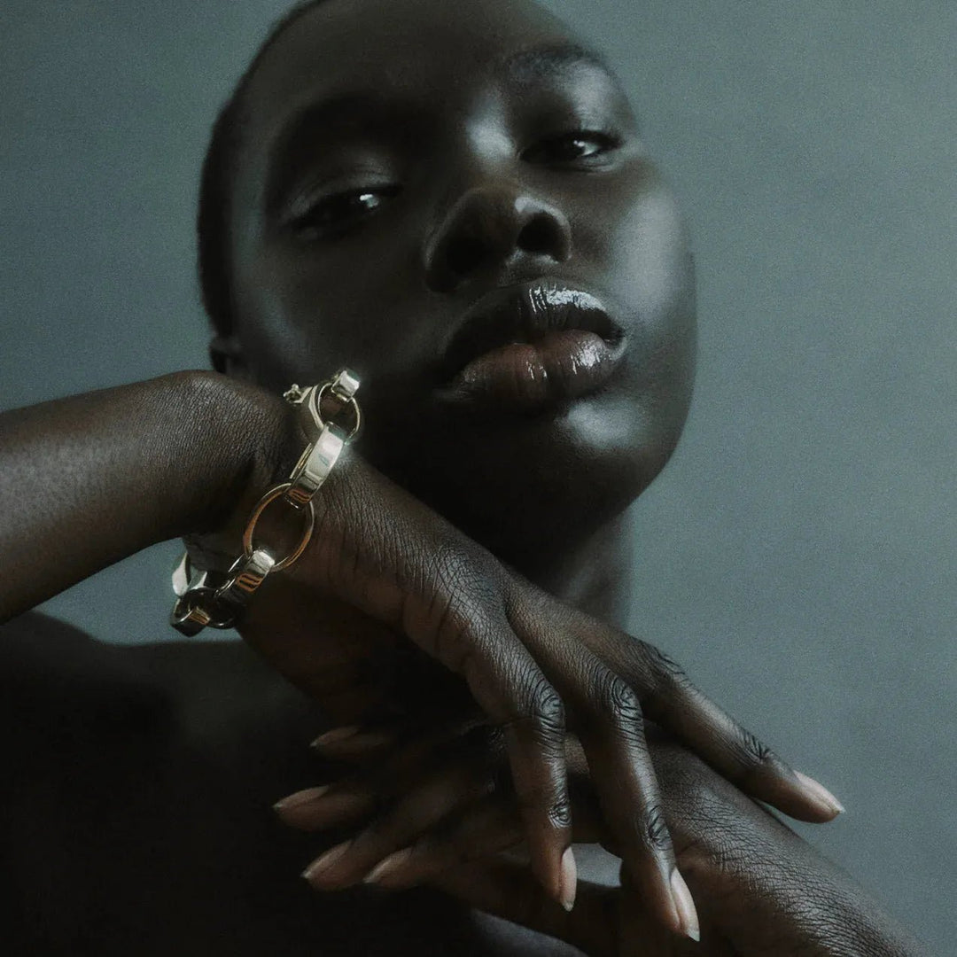 Large Elipse Link Bracelet - Eddie Borgo - Ileana Makri
