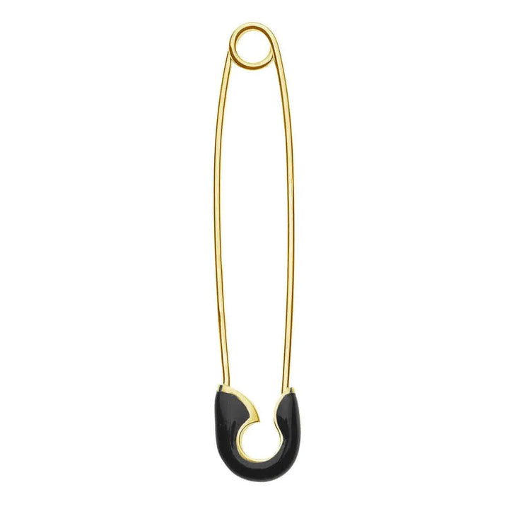 Large Enamel Safety Pin Y10 - Eye M Safety Pins - Ileana Makri store