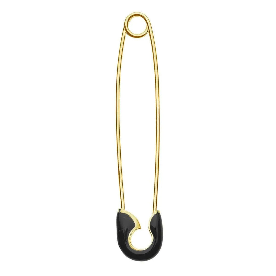 Large Enamel Safety Pin Y9 - Eye M Safety Pins - Ileana Makri
