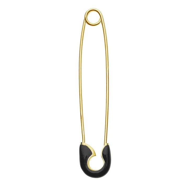 Large Enamel Safety Pin Y9 - Eye M Safety Pins - Ileana Makri