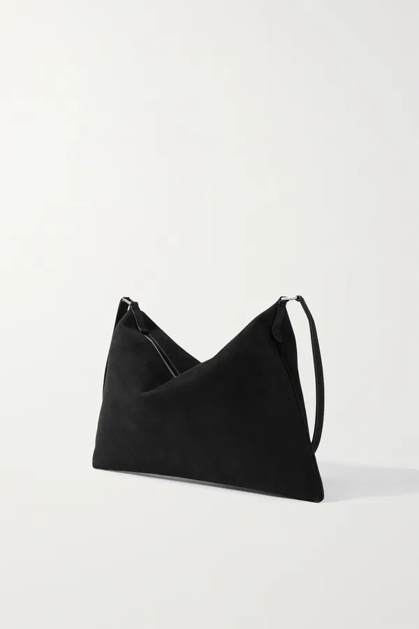 Large Morgan Nubuck Shoulder Bag, Bags, Ileana Makri