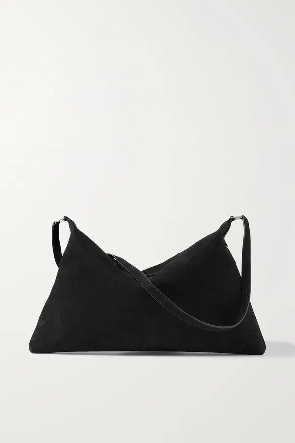 Large Morgan Nubuck Shoulder Bag, Bags, Ileana Makri