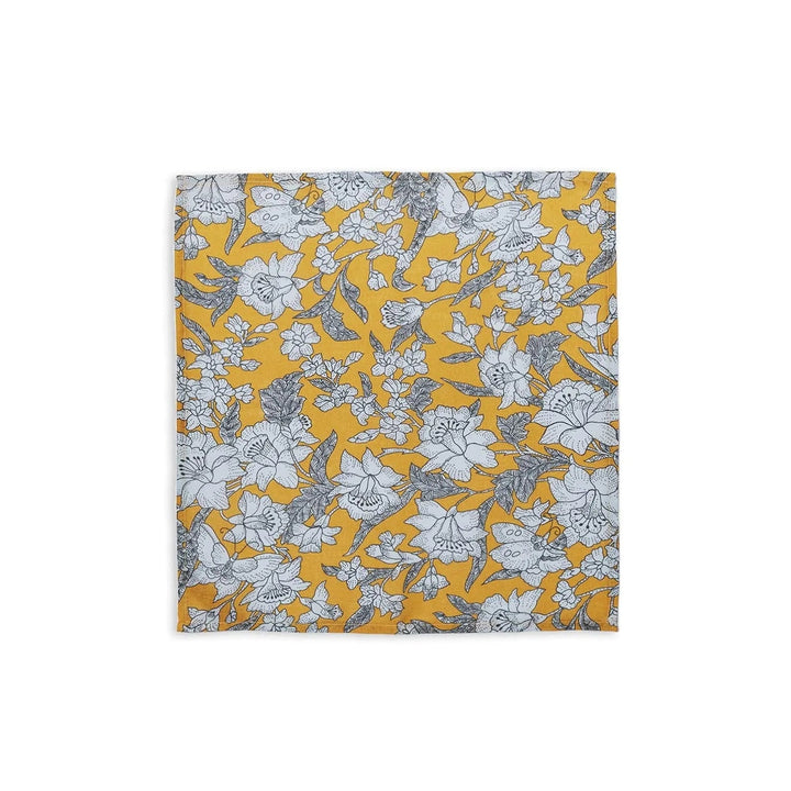 Large Napkins Lilium Zafferano (Set of 6) - La Double J Home - Ileana Makri