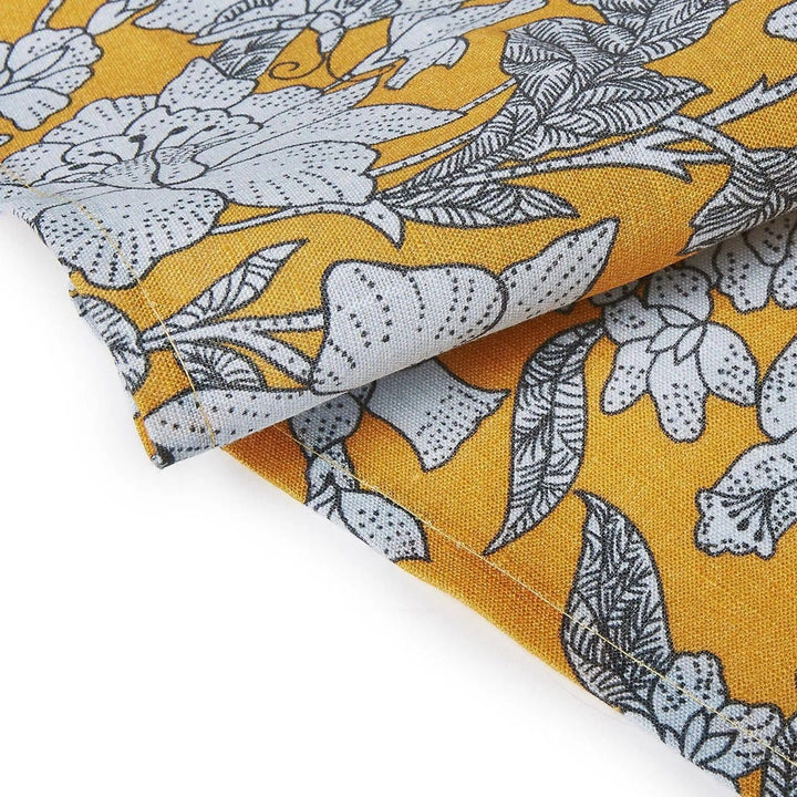 Large Napkins Lilium Zafferano (Set of 6) - La Double J Home - Ileana Makri