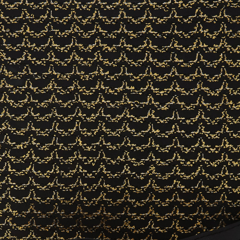 Large Pocket Bag in Gold Knit - Luisa Cevese Riedizioni - Ileana Makri