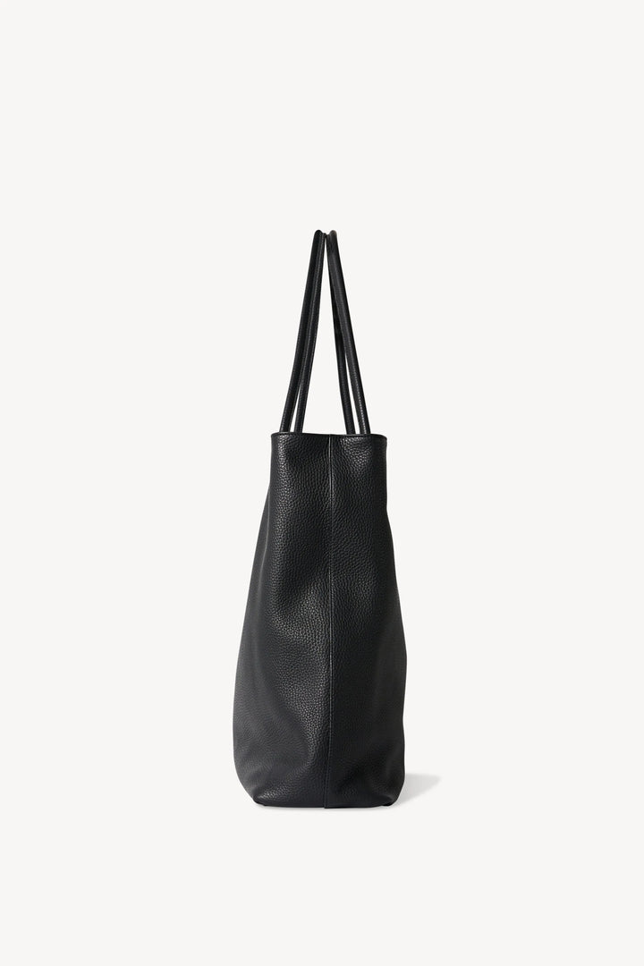 Large Portfolio Bag in Black Leather - The Row - Ileana Makri store