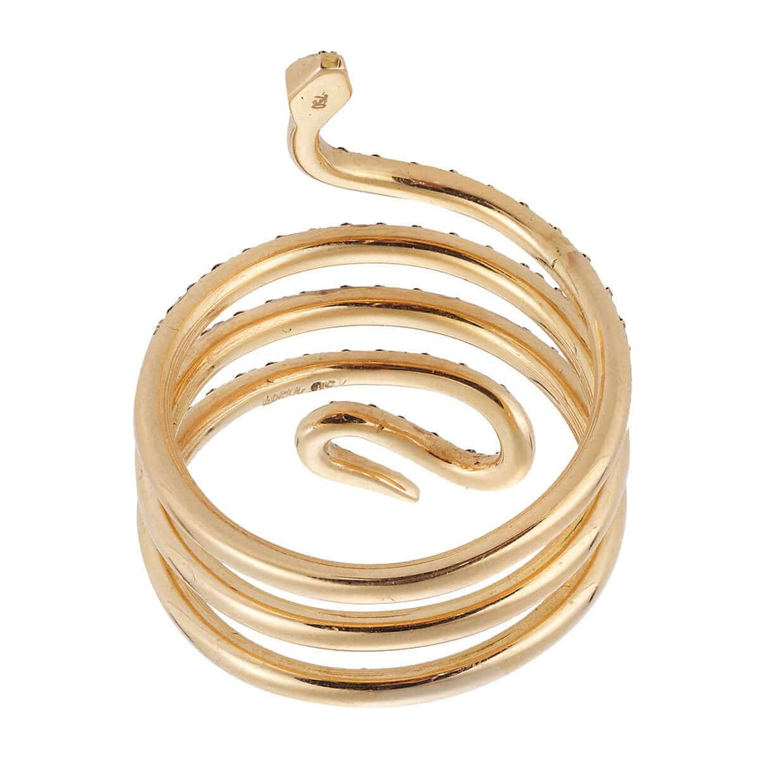 Large Single Python Ring P - Chd - Ru - SNAKES - Ileana Makri