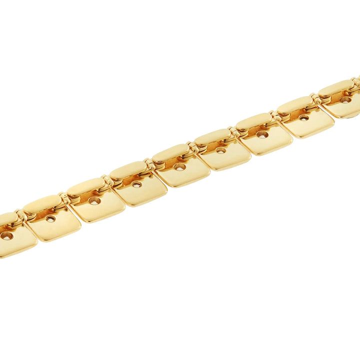 Large Tile Diamond Necklace - Tile - Ileana Makri
