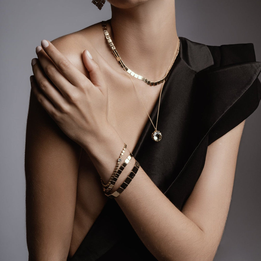 Large Tile Single Bracelet - Tile - Ileana Makri