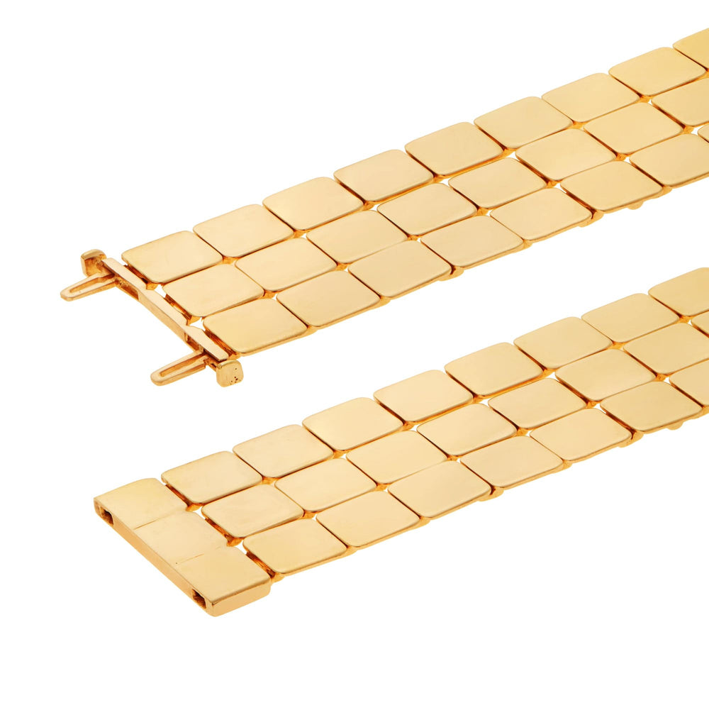Large Tile Triplet Bracelet - Tile - Ileana Makri store