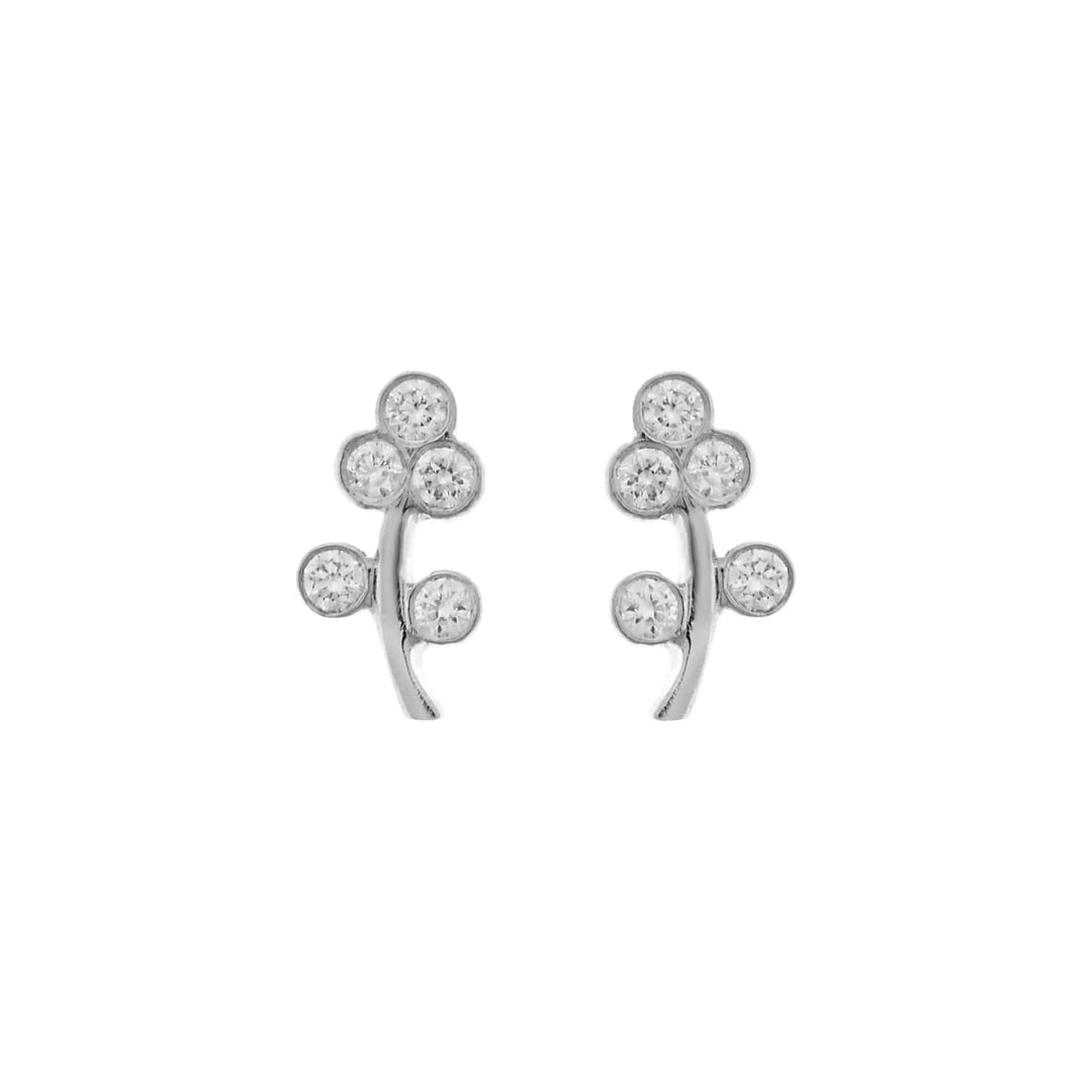 Lavendar Studs W - D - Florescence - Ileana Makri